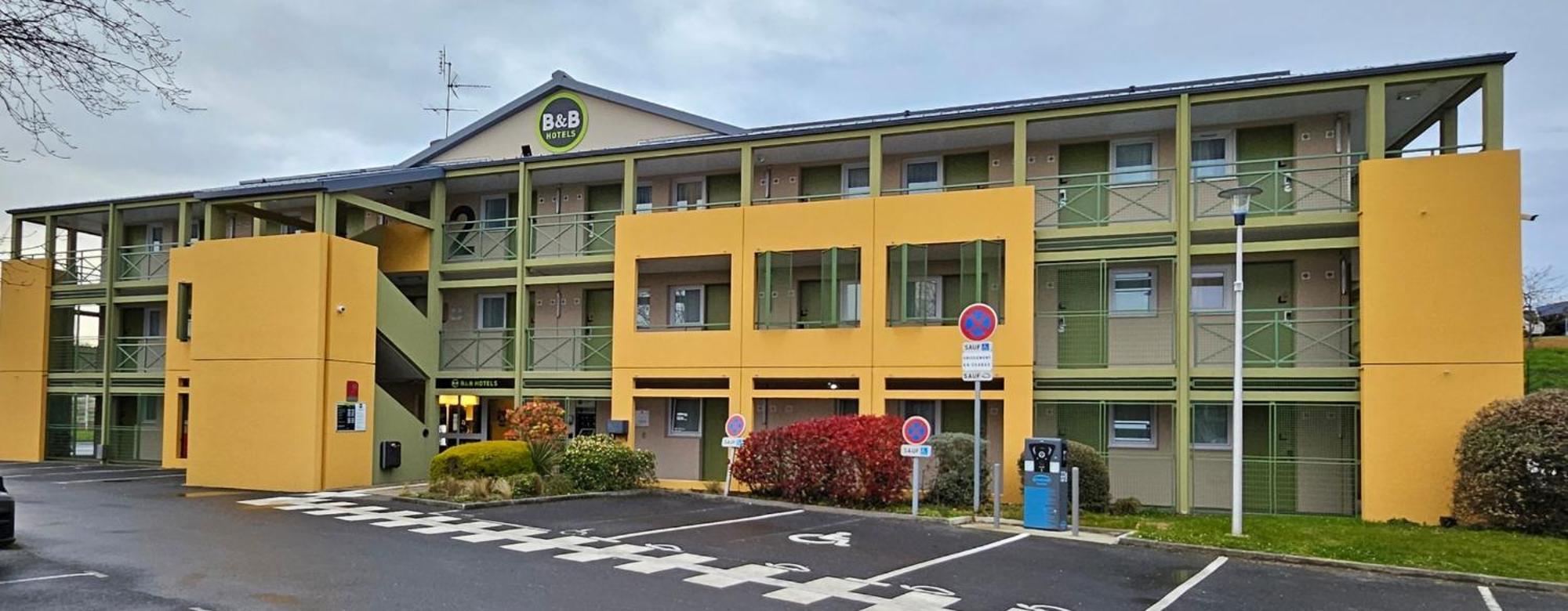 B&B Hotel Cherbourg Exterior foto