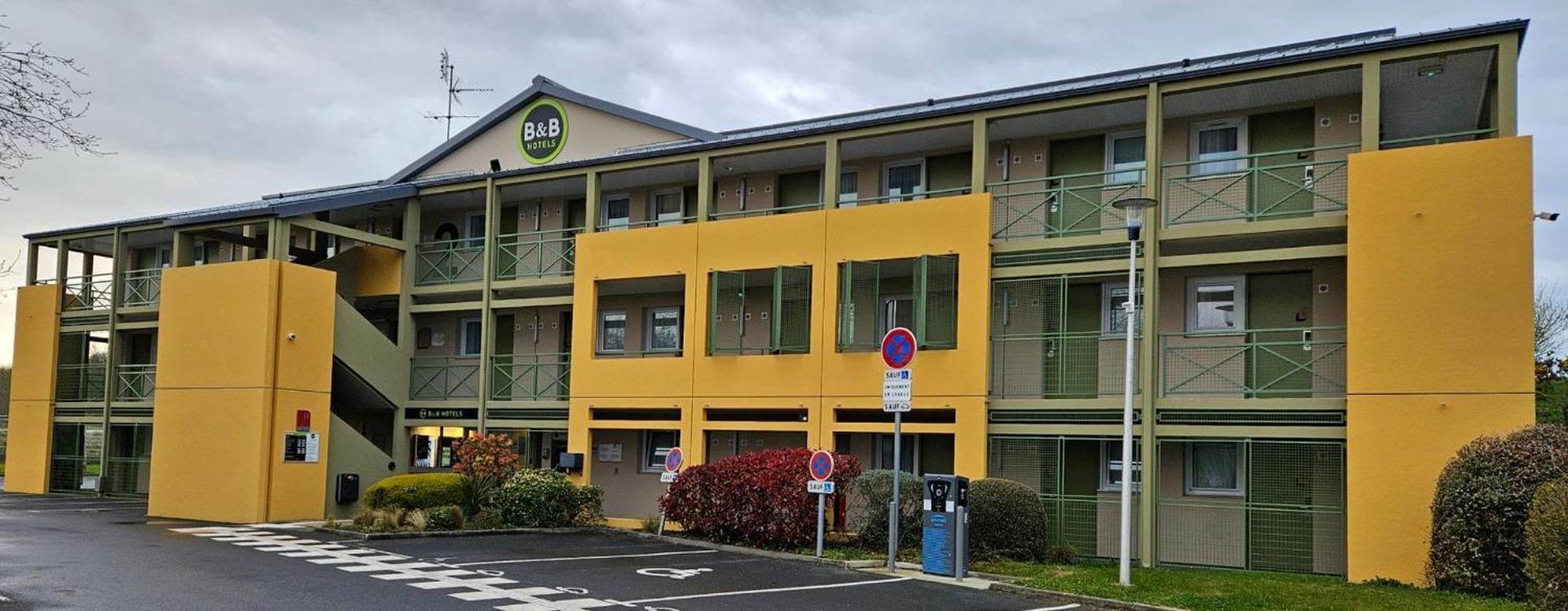 B&B Hotel Cherbourg Exterior foto