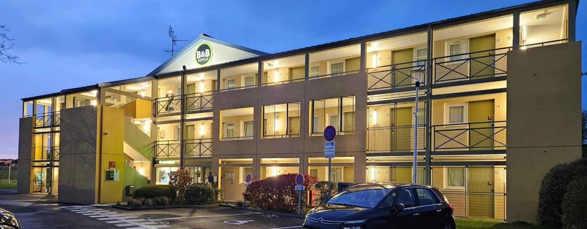 B&B Hotel Cherbourg Exterior foto